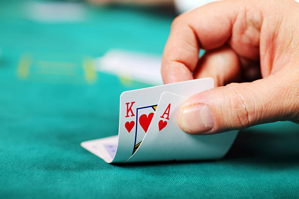 Progressive jackpot bet displayed on poker table